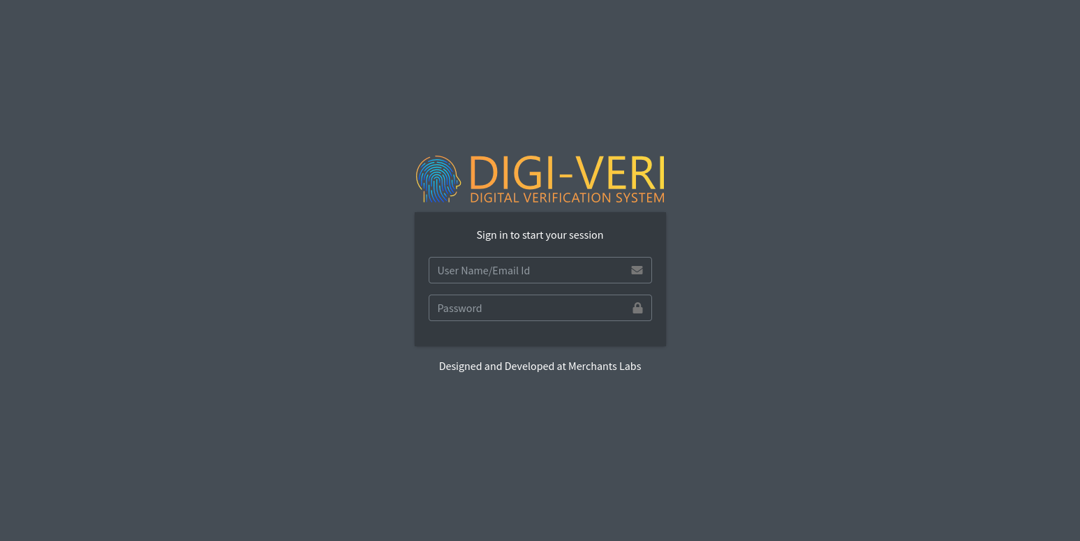Digital Verification System